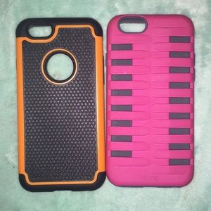 Two iPhone six phone cases